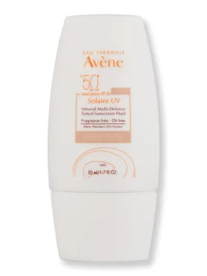 Avene Solaire UV Mineral Multi-Defense Tinted Sunscreen SPF 50 