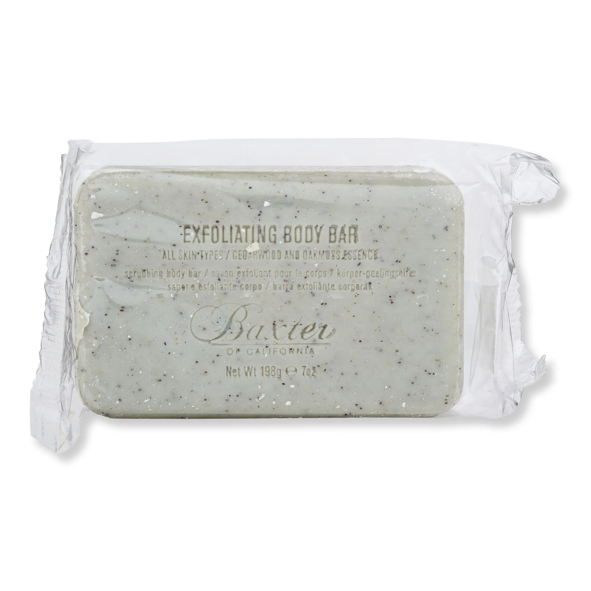 Baxter of California Exfoliating Body Bar Soap for Men