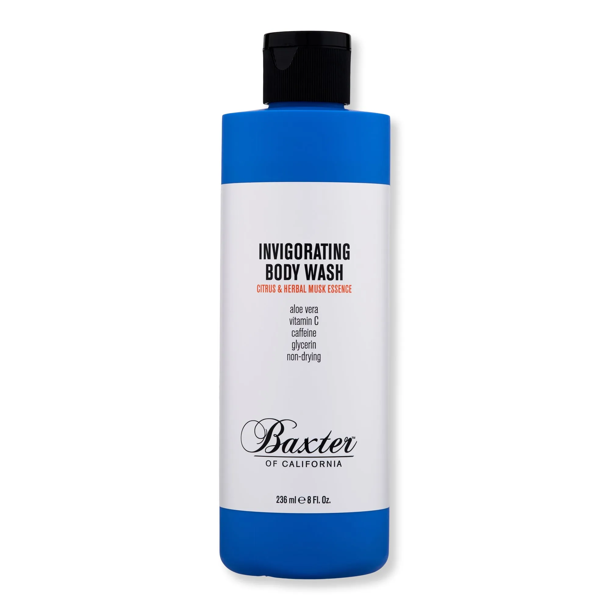 Baxter of California Invigorating Body Wash for Men Citrus & Herbal Musk