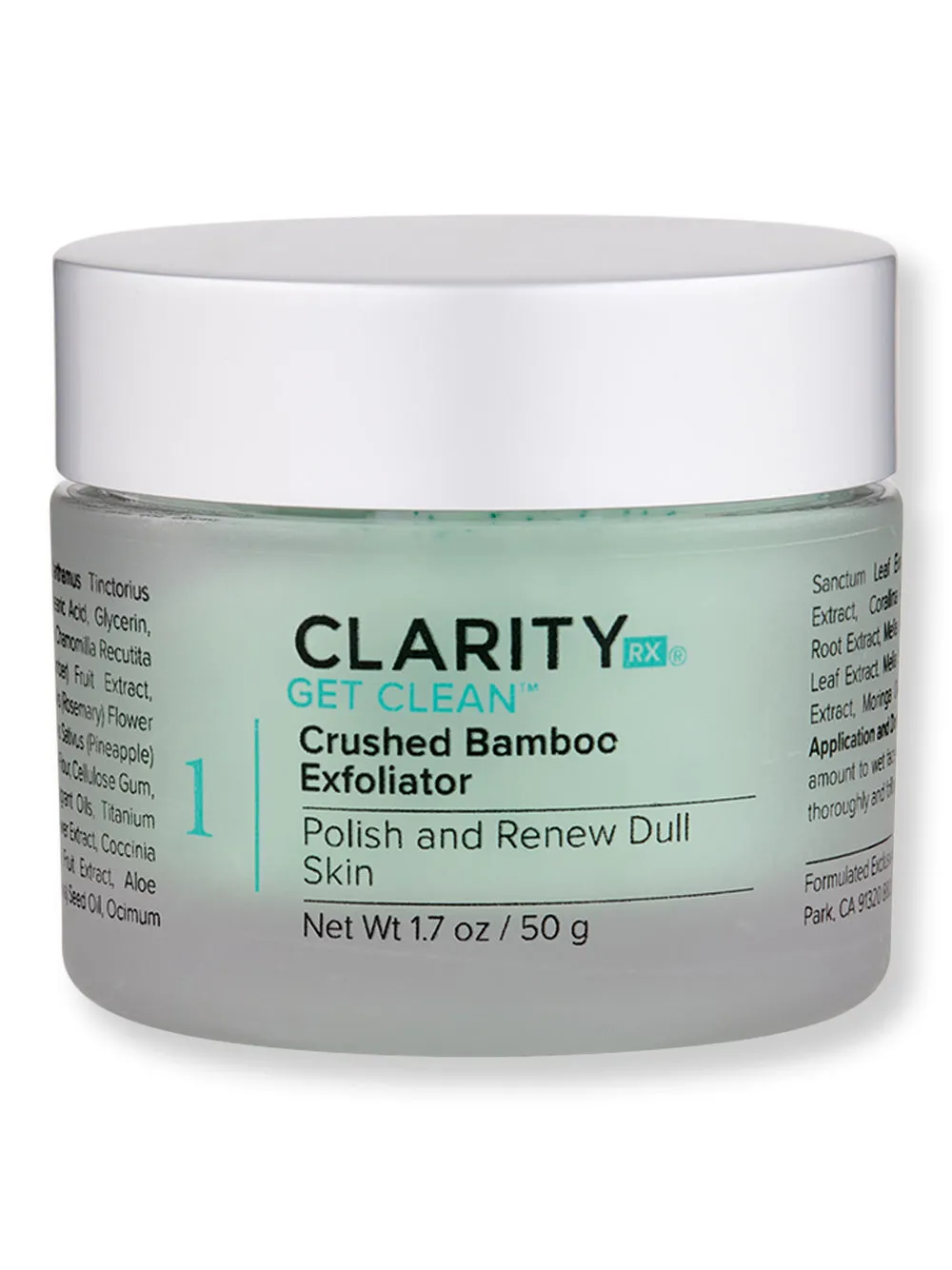 ClarityRx Get Clean Crushed Bamboo Exfoliator