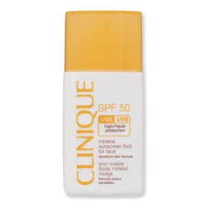 Clinique Mineral Sunscreen Fluid For Face SPF50