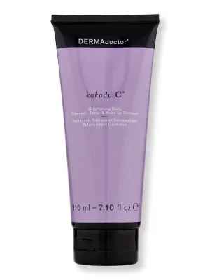 DERMAdoctor Kakadu C Brightening Daily Cleanser. Toner & make-up Remover 7.10 fl oz