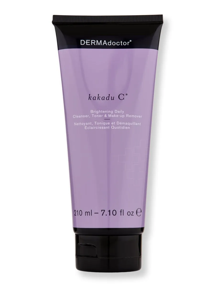 DERMAdoctor Kakadu C Brightening Daily Cleanser. Toner & make-up Remover 7.10 fl oz