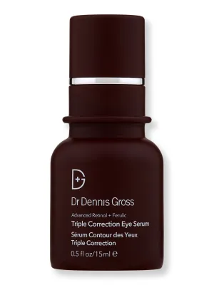 Dr. Dennis Gross Skincare Advanced Retinol   Ferulic Triple Correction Eye Serum