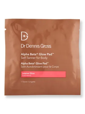 Dr. Dennis Gross Skincare Alpha Beta Glow Pad Self Tanner for Body Intense Glow