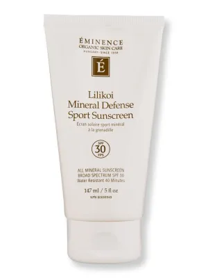 Eminence Organic Skin Care Lilikoi Mineral Defense Sport Sunscreen SPF 30 5oz
