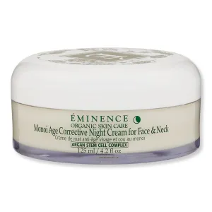 Eminence Organic Skin Care Monoi Age Corrective Night Cream for Face & Neck