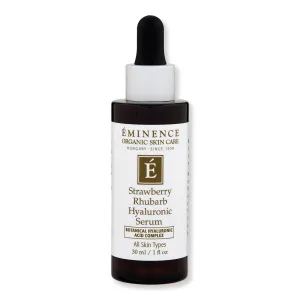 Eminence Organic Skin Care Strawberry Rhubarb Hyaluronic Serum 1 oz