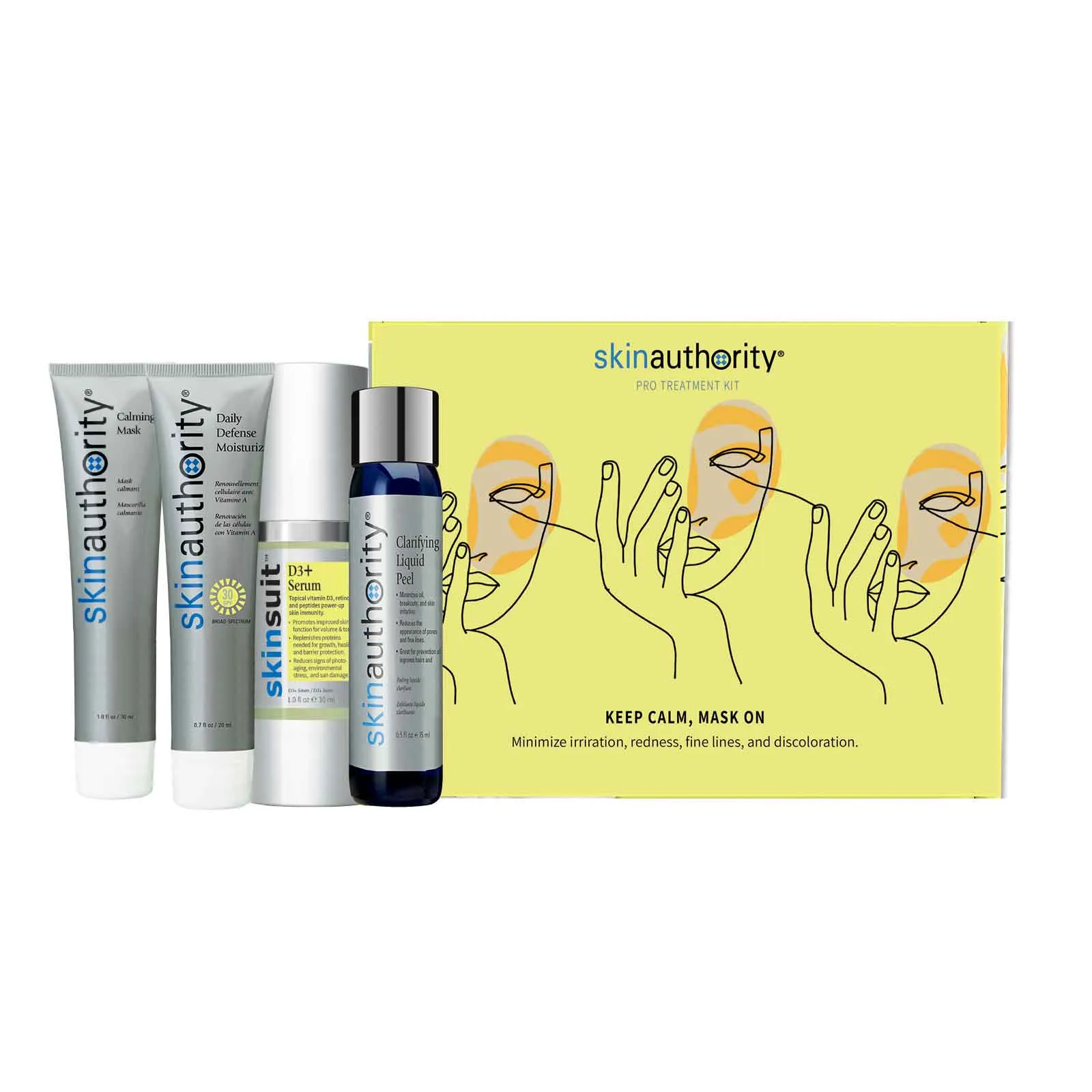 Facial Club: Keep Calm. Mask On Kit