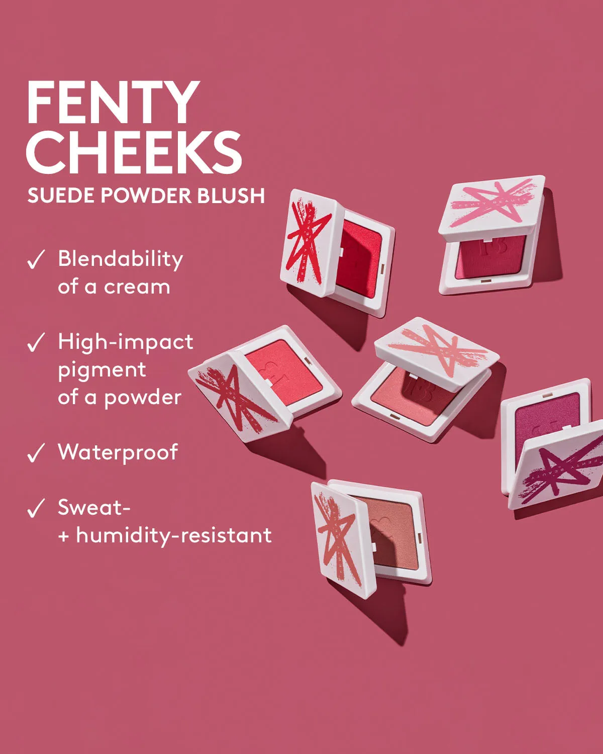 Fenty Cheeks Suede Powder Blush  Bubbleband$