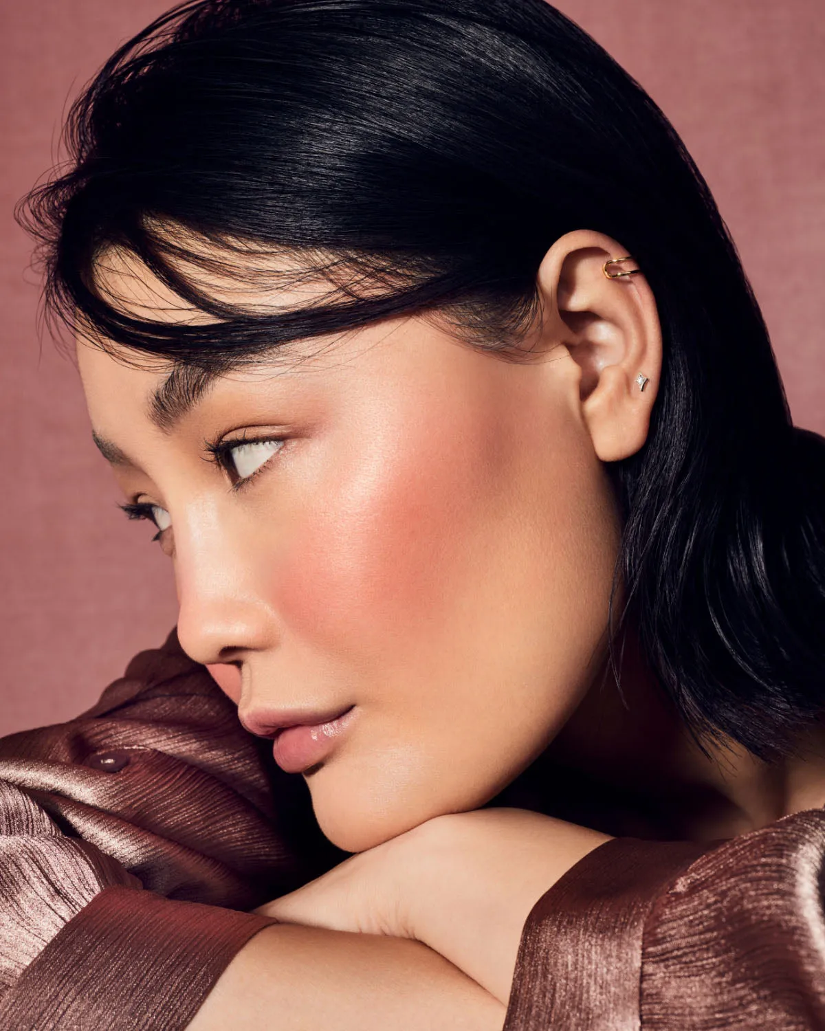 Fenty Cheeks Suede Powder Blush  Just A Crush