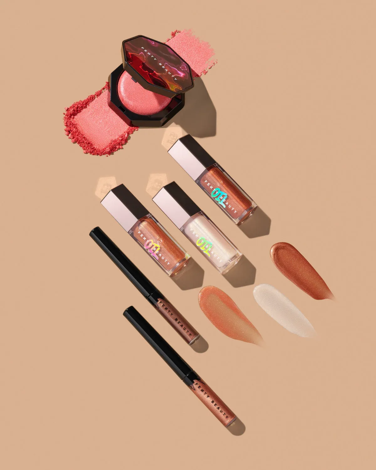 Glitty Lid Shimmer Liquid Eyeliner  Bronze All Ova Collection: Boozy Bronze