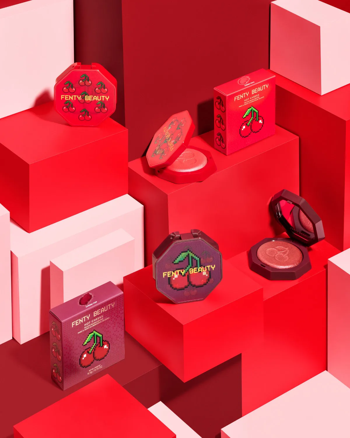 Hot Cheeks Velour Blushlighter  Cherry Pie'd
