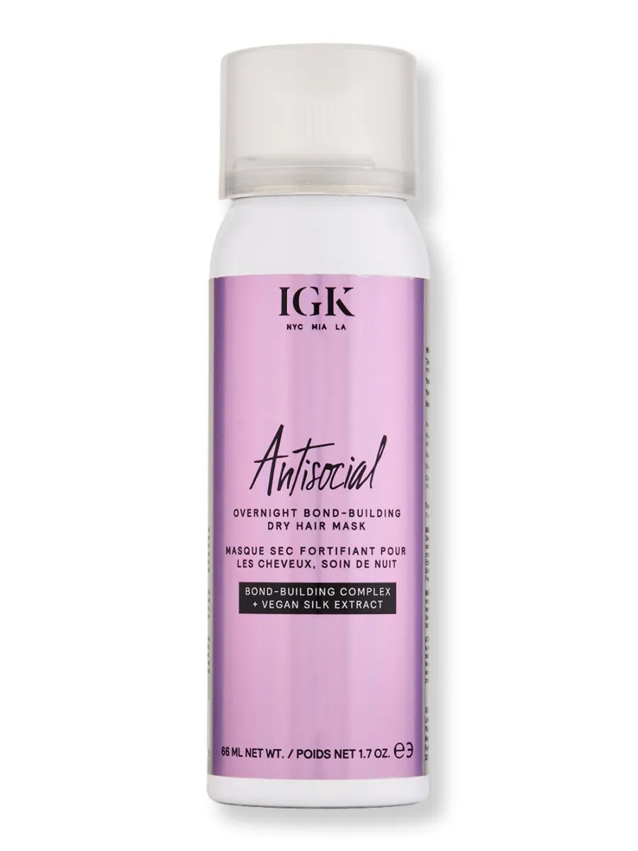 iGK Antisocial Overnight Bond-Building Dry Hair Mask