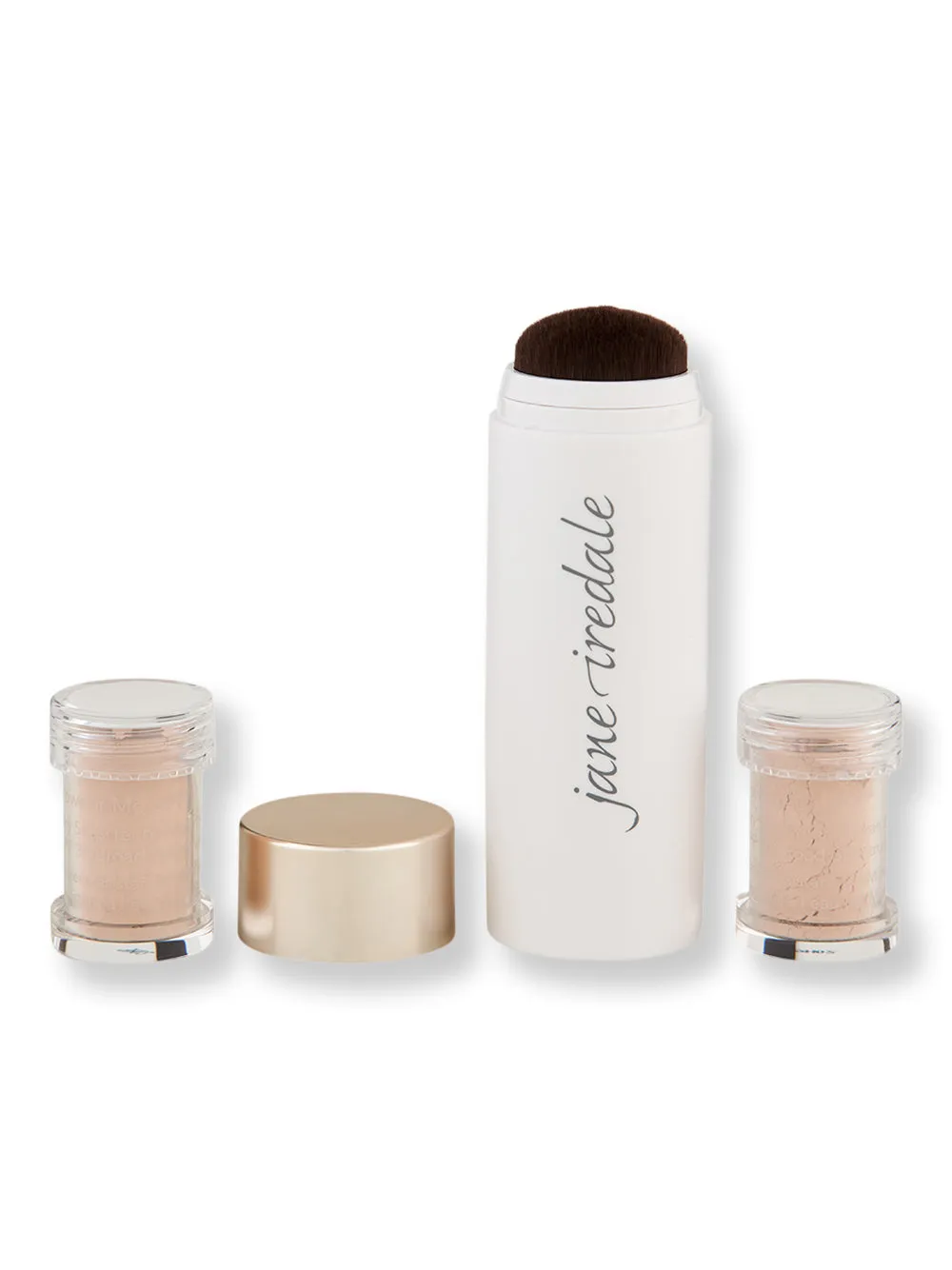 Jane Iredale Powder-Me SPF 30 Dry Sunscreen Refillable Brush   2 Refills
