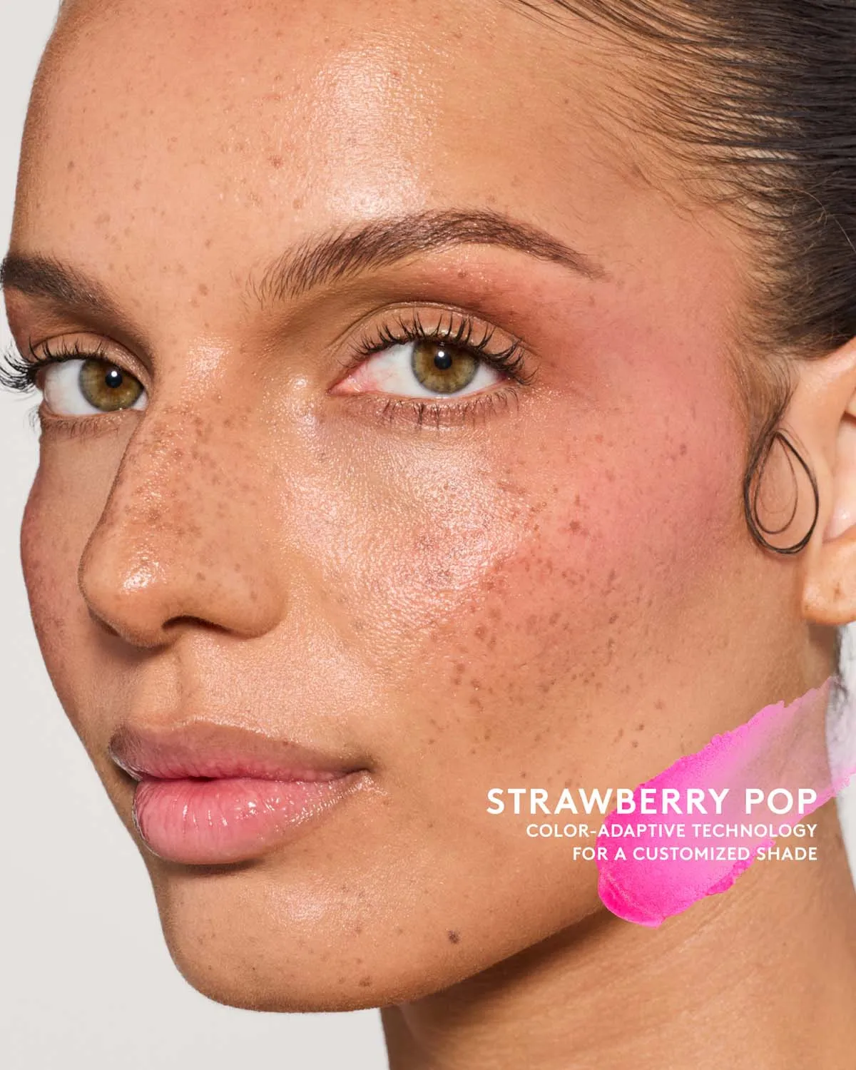 Match Stix Color Adaptive Cheek   Lip Stick  Strawberry Pop