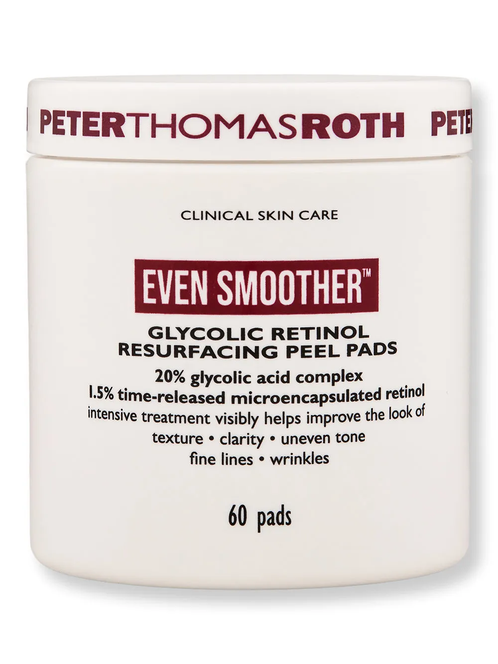 Peter Thomas Roth Even Smoother  Glycolic Retinol Resurfacing Peel Pads