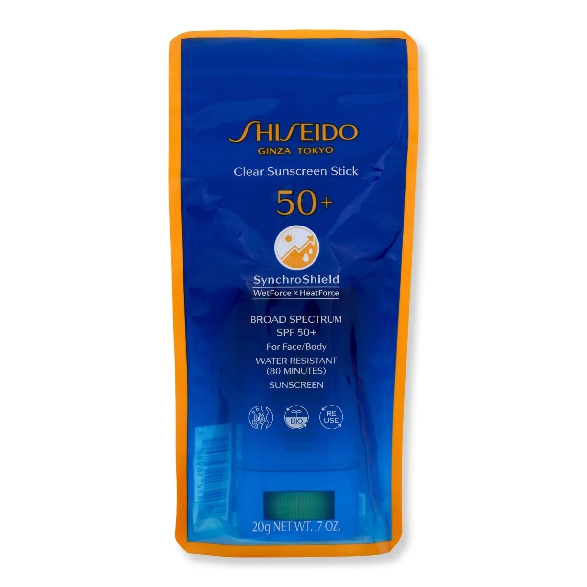 Shiseido Clear Sunscreen Stick SPF 50 