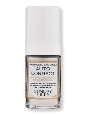 Sunday Riley Auto Correct Brightening and Depuffing Eye Contour Cream
