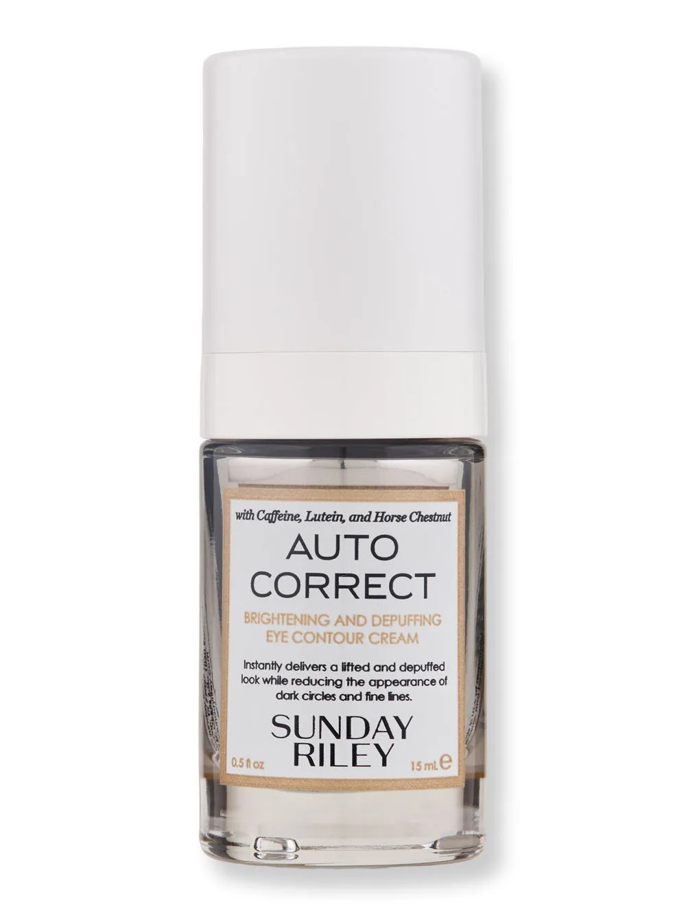 Sunday Riley Auto Correct Brightening and Depuffing Eye Contour Cream