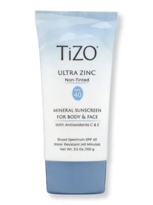 TiZO Ultra Zinc Body & Face Sunscreen Non-Tinted SPF 40