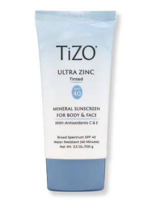 TiZO Ultra Zinc Body & Face Sunscreen Tinted SPF 40