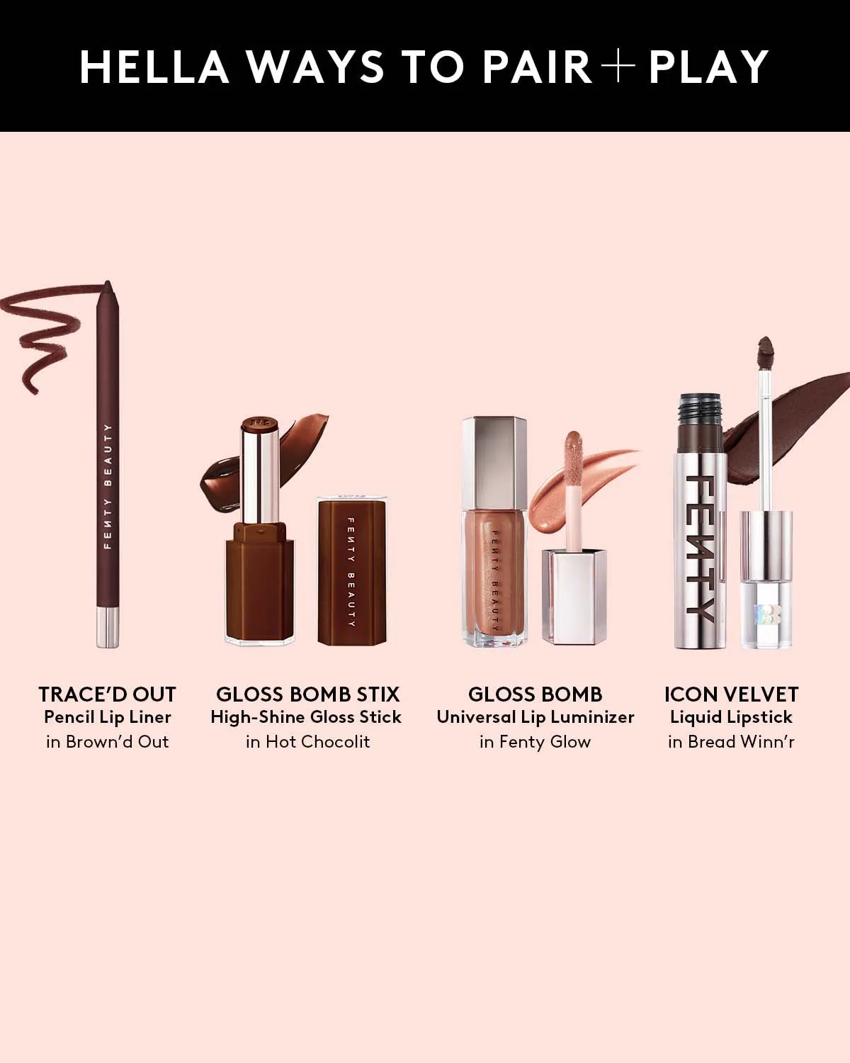 Trace'd Out Longwear Waterproof Pencil Lip Liner  Brown'd Out