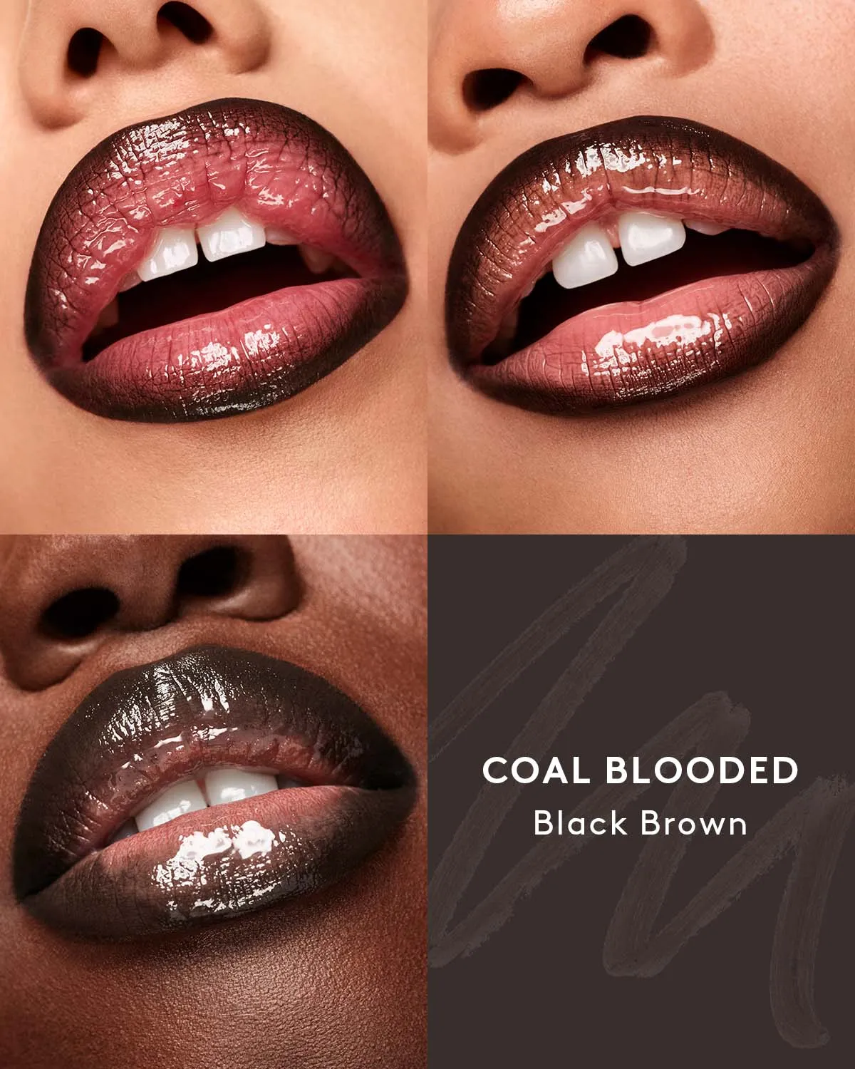 Trace'd Out Longwear Waterproof Pencil Lip Liner  Coal Blooded