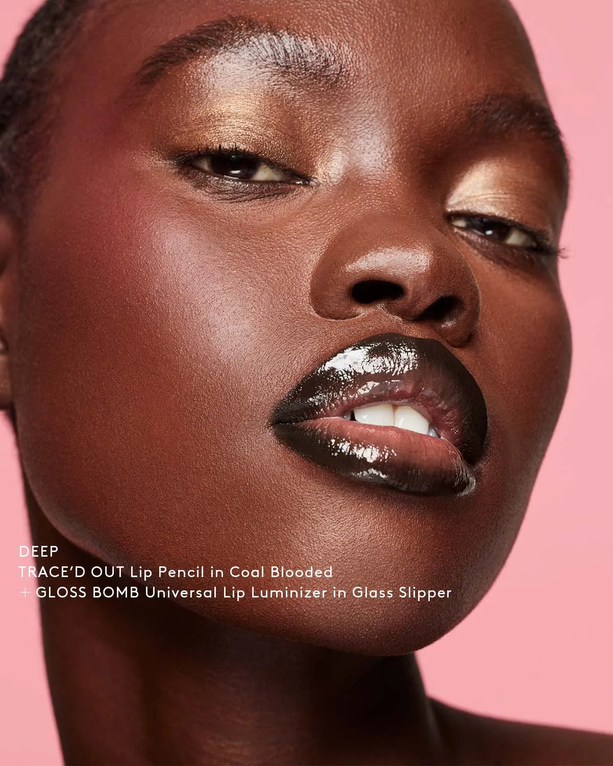 Trace'd Out Longwear Waterproof Pencil Lip Liner  Coal Blooded