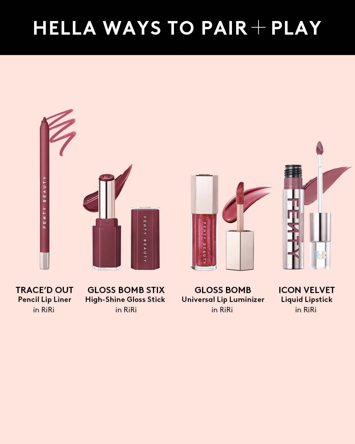 Trace'd Out Longwear Waterproof Pencil Lip Liner  RiRi