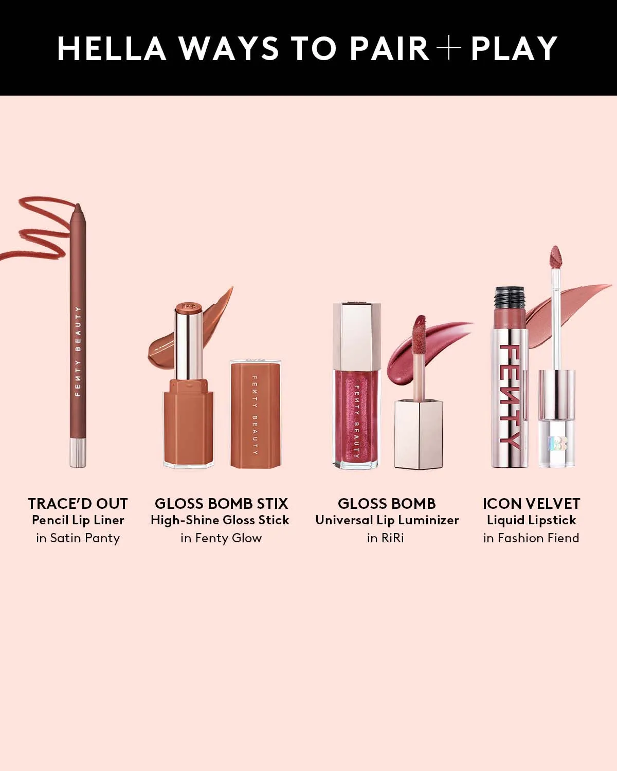 Trace'd Out Longwear Waterproof Pencil Lip Liner  Satin Panty