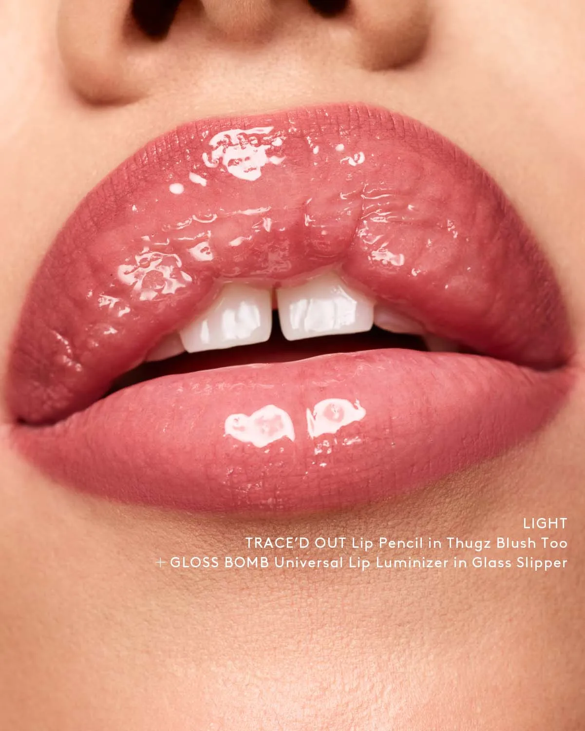 Trace'd Out Longwear Waterproof Pencil Lip Liner  Thugz Blush Too